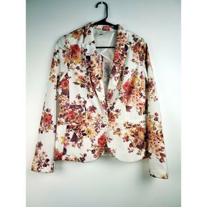 LC Lauren Conrad Single Button Blazer Sz 4 EUC